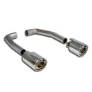 Supersprint Endrohrsatz BACKFIRE Rechts O100 - Links O100 passend für ALFA ROMEO GIULIETTA 1.4 Turbo Multiair (170 PS) 2010 -> - Beast Performance Fahrzeugtechnik OHG