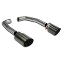 Supersprint Endrohrsatz -Race- Black Rechts O100 - Links O100 passend für ALFA ROMEO GIULIETTA 2.0 JTDm (170 PS) 2010 -> - Beast Performance Fahrzeugtechnik OHG