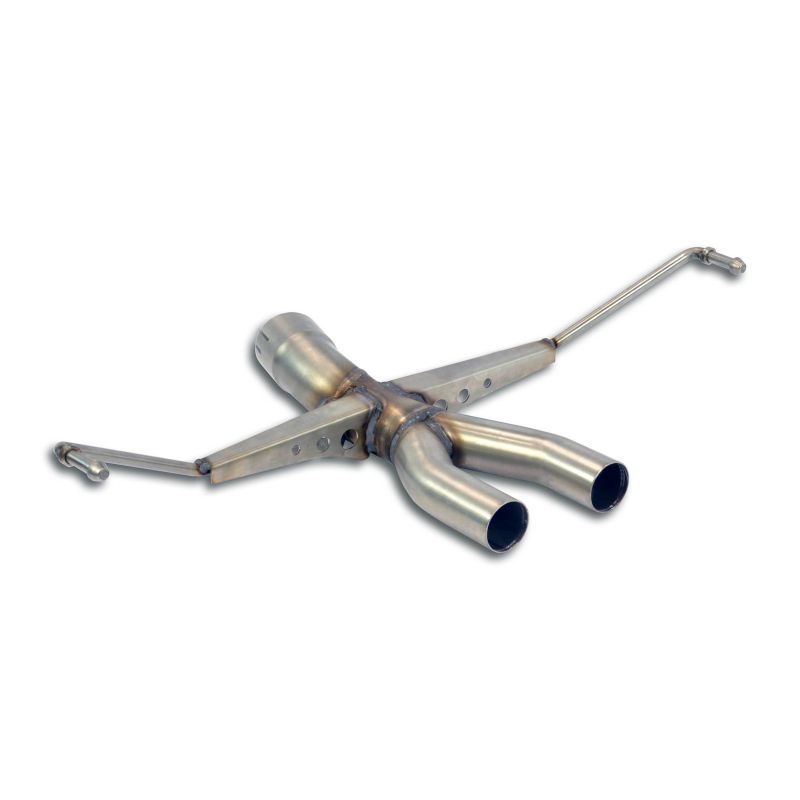 Supersprint Hinteres Rohr -Y-Pipe-(Nachschalldämpfer-Entfall) passend für ALFA ROMEO 4C 1750 TBi (241 PS) 2013 -> - Beast Performance Fahrzeugtechnik OHG