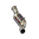 Supersprint Downpipe Links + Sport Metallkatalysator 200CPSI passend für ALFA ROMEO GIULIA GTAm 2.9i V6 Bi-Turbo (540 PS) 2020 -> - Beast Performance Fahrzeugtechnik OHG