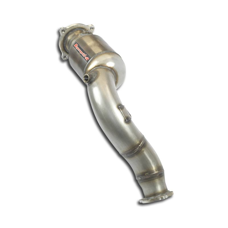 Supersprint Downpipe + Sport Metallkatalysator(LHD) passend für AUDI A4 B8 (Limousine + Avant) 1.8 TFSI (120-160-170 PS) '13 -> '16 - Beast Performance Fahrzeugtechnik OHG