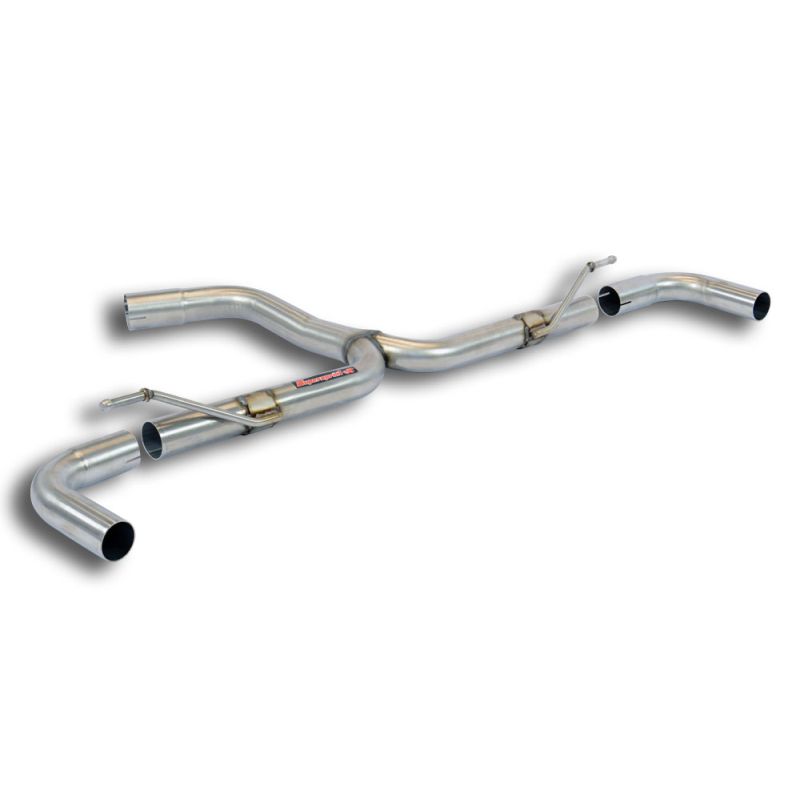 Supersprint Rohr hinten -Y-Pipe- - (Für Endschalldämpfer Ersatz) passend für AUDI A3 8V 2.0 TDI (110-150-184 Hp) 2012 - - Beast Performance Fahrzeugtechnik OHG