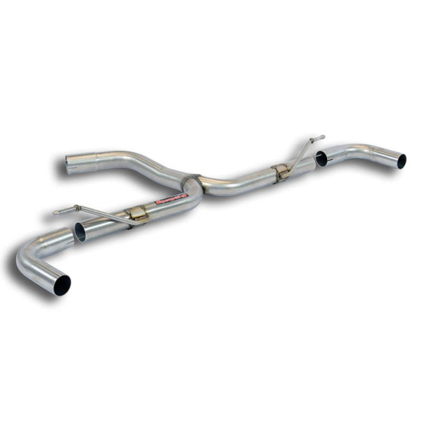 Supersprint Rohr hinten "Y-Pipe" Racing(Für Endschalldämpfer Ersatz) passend für SEAT LEON 5F 1.5 TSI (130 PS - 150 PS - inbegriffen FR - Modelle mit GPF) 2018 -> (Multilink rear suspension) - Beast Performance Fahrzeugtechnik OHG