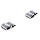 Supersprint 4 Endrohrsatz Rechts - Links 120x80 passend für AUDI TT Mk3 2.0 TFSI (230 Hp) 2015- - Beast Performance Fahrzeugtechnik OHG