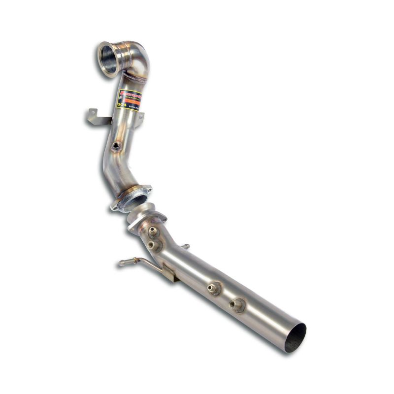 Supersprint Turbo downpipe kit(Für Katalysator Ersatz - GPF-Entfall) passend für AUDI A1 40 TFSi 3 Türer / Sportback (2.0T - 200 PS - Modelle mit GPF) 2018 -> - Beast Performance Fahrzeugtechnik OHG