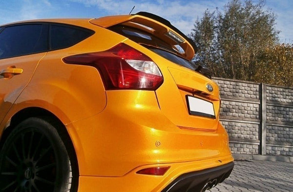 Maxton Design Spoiler CAP für Ford Focus ST Mk3 / Mk3 FL schwarz Hochglanz - Beast Performance Fahrzeugtechnik OHG