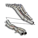 Supersprint Fächerkrümmer + -X-Pipe-  - (Left Hand Drive) - Edelstahl für Serien Katalysator passend für BMW E30 320ix Kat / 325ix Kat (Berlina - Touring - Cabrio) '87 - - Beast Performance Fahrzeugtechnik OHG