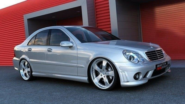 Maxton Design Seitenschweller MERCEDES C W203 < AMG 204 LOOK> - Beast Performance Fahrzeugtechnik OHG