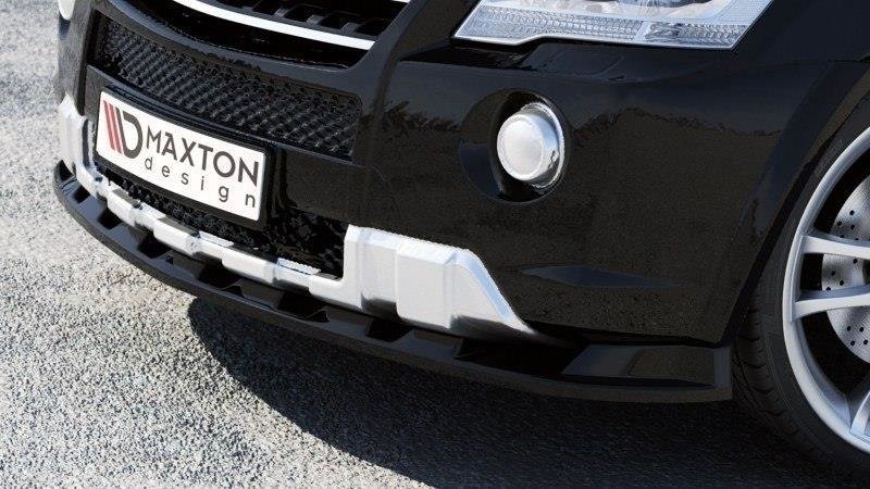 Maxton Design Front Ansatz für MERCEDES ML W164 AMG schwarz Hochglanz - Beast Performance Fahrzeugtechnik OHG