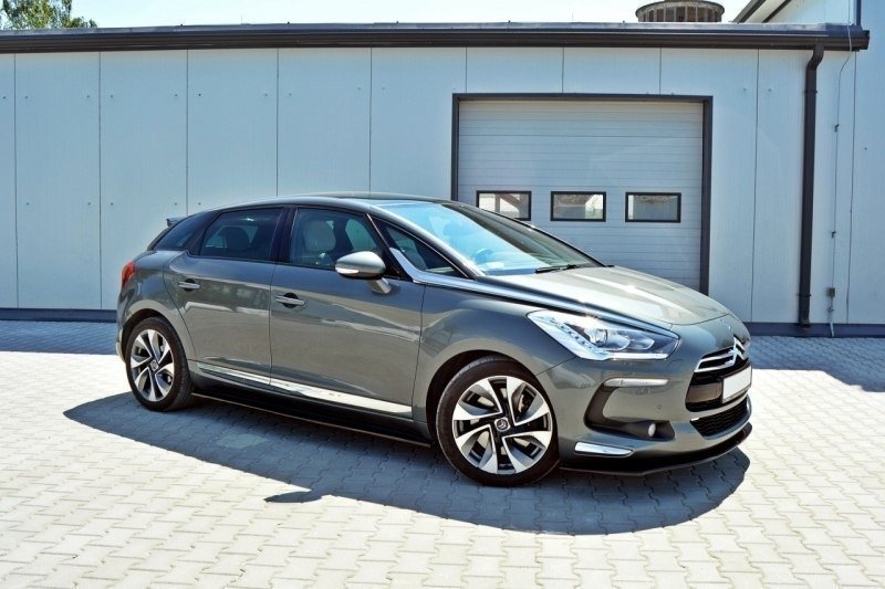 Maxton Design Seitenschweller Ansatz für CITROEN DS5 FACELIFT, PREFACE schwarz Hochglanz - Beast Performance Fahrzeugtechnik OHG