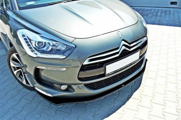 Maxton Design Front Ansatz für v.2 CITROEN DS5 FACELIFT schwarz matt - Beast Performance Fahrzeugtechnik OHG