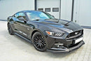 Maxton Design Front Ansatz für Ford Mustang GT Mk6 schwarz Hochglanz - Beast Performance Fahrzeugtechnik OHG