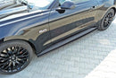Maxton Design Seitenschweller Ansatz für Ford Mustang GT Mk6 schwarz matt - Beast Performance Fahrzeugtechnik OHG