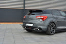 Maxton Design Heck Ansatz Flaps Diffusor für CITROEN DS5 FACELIFT, PREFACE schwarz Hochglanz - Beast Performance Fahrzeugtechnik OHG