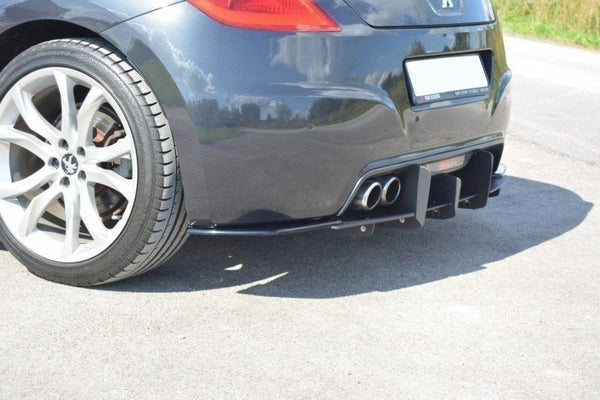 Maxton Design Heck Ansatz Flaps Diffusor für PEUGEOT RCZ  Carbon Look - Beast Performance Fahrzeugtechnik OHG