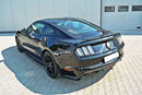 Maxton Design Heck Ansatz Flaps Diffusor für Ford Mustang GT Mk6  schwarz Hochglanz - Beast Performance Fahrzeugtechnik OHG