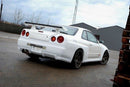 Maxton Design Heckstoßstange NISSAN SKYLINE R34 GTT GTR LOOK (PASST NUR ZU 2292 KOTFLÃƒÅ“GEL) - Beast Performance Fahrzeugtechnik OHG