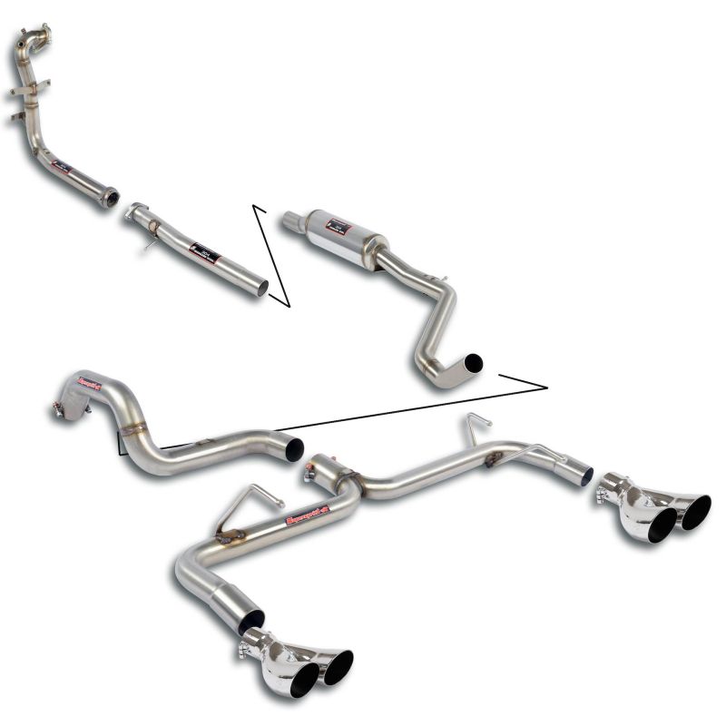 Supersprint Track Performance pack (Manual gearbox) passend für 595 ABARTH 1.4T "Turismo" (160 PS) ' 12 -> ' 15 - Beast Performance Fahrzeugtechnik OHG