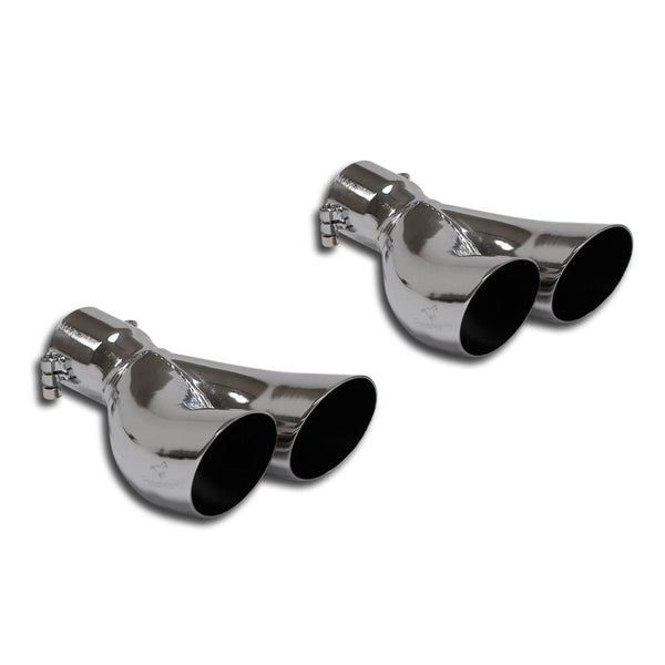 Supersprint Endrohrsatz Rechts OO60 + Links OO60 passend für 595 ABARTH 1.4T "Turismo/Competizione" (160 PS) ' 12 -> ' 15 - Beast Performance Fahrzeugtechnik OHG