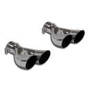 Supersprint Endrohrsatz Rechts OO60 + Links OO60 passend für 695 ABARTH 1.4T "Biposto" (190 PS) 2014 -> - Beast Performance Fahrzeugtechnik OHG