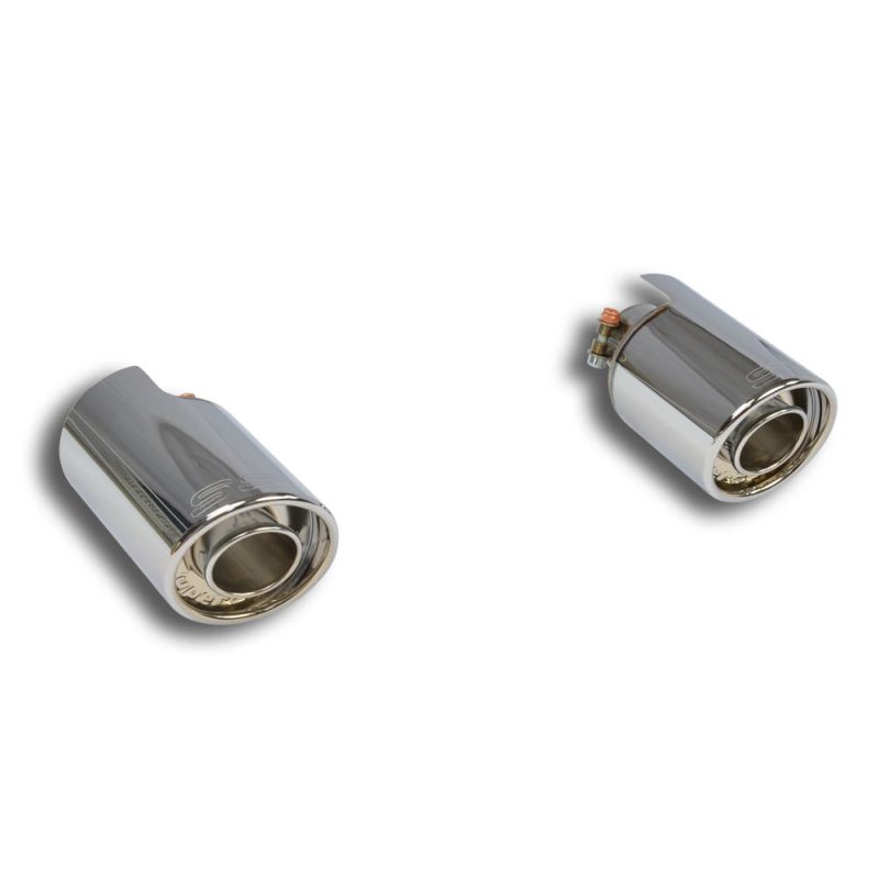 Supersprint Endrohrsatz BACKFIRE Rechts O100 - Links O100 passend für 500 ABARTH 1.4T Multiair -Mod. USA- (160 Hp) 2011 - - Beast Performance Fahrzeugtechnik OHG