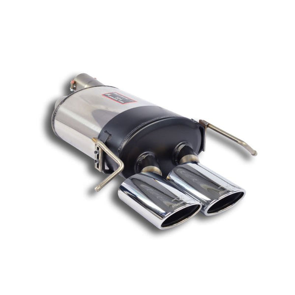 Supersprint Endschalldämpfer 120x80 passend für MERCEDES A209 Cabrio CLK 500 V8 (306 Hp) '03 - - Beast Performance Fahrzeugtechnik OHG