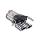 Supersprint Endschalldämpfer 120x80 passend für MERCEDES W209 CLK 350 V6 (272 Hp) '05 - '09 - Beast Performance Fahrzeugtechnik OHG