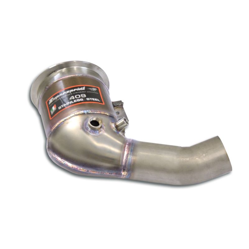 Supersprint Downpipe Links + Sport Metallkatalysator passend für PORSCHE 992 Carrera 4 (3.0L - 385 PS) 2019 -> (Racing) - Beast Performance Fahrzeugtechnik OHG