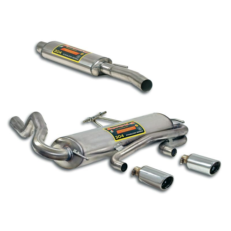 Supersprint EEC Sound kit, "Cat.-Back" passend für RENAULT CLIO II 2.0i RS (180 PS) '04 -> '05 - Beast Performance Fahrzeugtechnik OHG