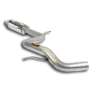 Supersprint Mittelschalldämpfer passend für VW GOLF VII GTI Clubsport S 2.0 TSI (310 Hp) 2016 - - Beast Performance Fahrzeugtechnik OHG