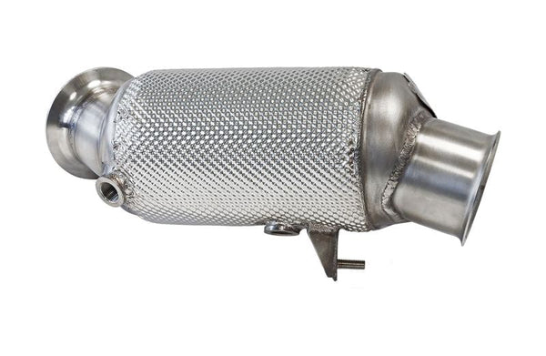 ECE Downpipe Ø 76/80mm Vorderrohr passend für BMW M135i F21 (Euro 5) - Beast Performance Fahrzeugtechnik OHG