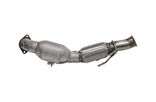 ECE Downpipe Ø 76mm Vorderrohr passend für FORD Focus DYB-RS - Beast Performance Fahrzeugtechnik OHG