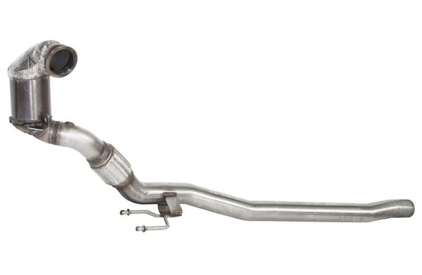 ECE Downpipe Ø 76mm Vorderrohr passend für VW Passat 3C B7 - Beast Performance Fahrzeugtechnik OHG