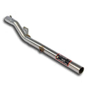 Supersprint Vorderrohr Edelstahl AISI 409 - (Für die Serien Vorschalldämpfer Ersatz) passend für VW POLO 6R 1.2i 3p./5p. (60Hp - 70Hp) 2009 - - Beast Performance Fahrzeugtechnik OHG