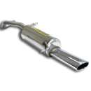 Supersprint Endschalldämpfer 100x75 Edelstahl AISI 409 passend für SEAT IBIZA 1.2i (60 Hp - 6v) 2009 - 2015 - Beast Performance Fahrzeugtechnik OHG