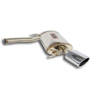 Supersprint Endschalldämpfer Rechts 145x95 passend für SEAT LEON 5F ST Wagon Cupra 2.0 TSI (290 Hp) 2016 - - Beast Performance Fahrzeugtechnik OHG