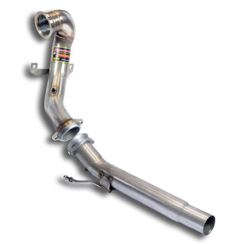 Supersprint Downpipe kit - (Für die Serien Katalysator Ersatz) passend für SEAT IBIZA CUPRA 1.8 TSI (192 Hp) 2015 - - Beast Performance Fahrzeugtechnik OHG