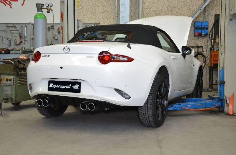 Supersprint Sport pack - Quad System passend für MAZDA MX-5 1.5i (132 PS) 2016 -> - Beast Performance Fahrzeugtechnik OHG