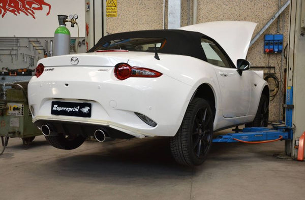 Supersprint Sport pack - Dual System passend für MAZDA MX-5 2.0i (160 PS - 184 PS) 2016 -> - Beast Performance Fahrzeugtechnik OHG