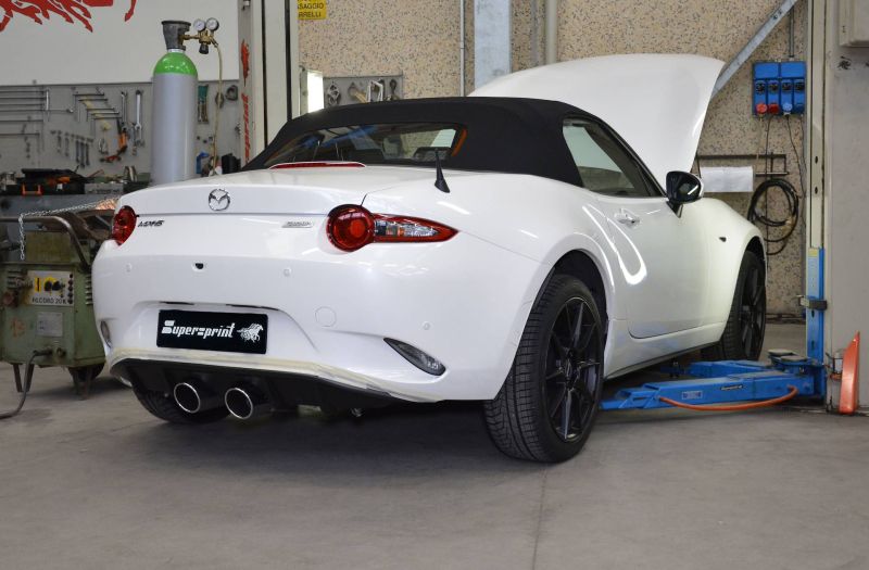 Supersprint Sport pack - Dual-mid System passend für MAZDA MX-5 1.5i (132 PS) 2016 -> - Beast Performance Fahrzeugtechnik OHG