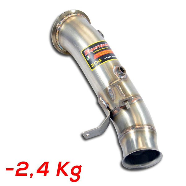 Supersprint Downpipe(für Katalysator Ersatz) passend für BMW F87 M2 CoupÃ¨ (370 PS) 2016 -> RACING - Beast Performance Fahrzeugtechnik OHG