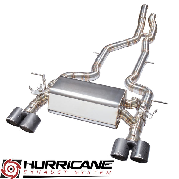 BMW M4 F82 431PS Catback System Hurricane 2,76 Zoll Abgasanlage - Beast Performance Fahrzeugtechnik OHG