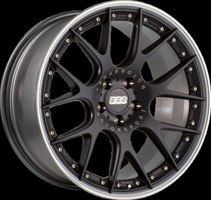 Design CH-RII CH654 schwarz matt / titan 9,5x20 LK 5x112 ET20 NB 82,0 PFS - Beast Performance Fahrzeugtechnik OHG