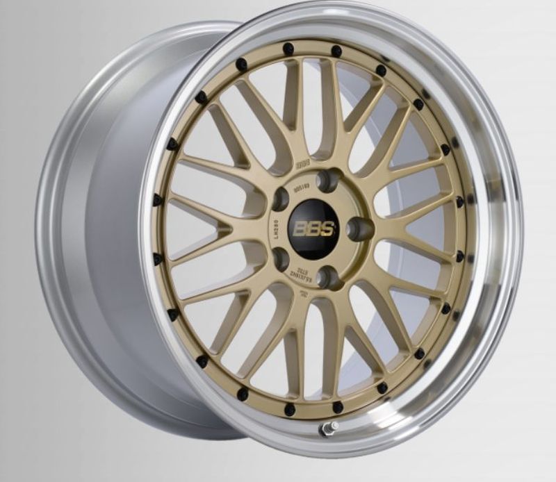 Rad Design LM - LM249 gold/Felge diagedreht 8,5x19 LK 5x112 ET48 NB 82,0 PFS - Beast Performance Fahrzeugtechnik OHG