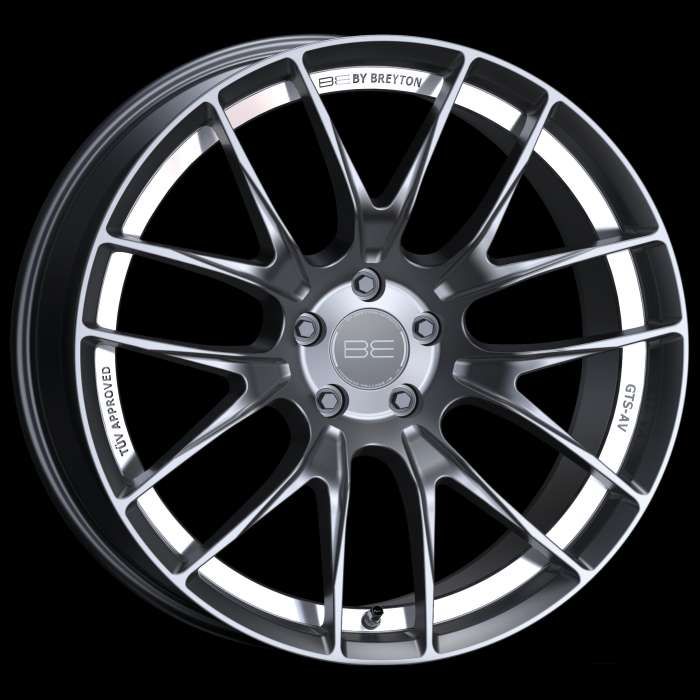 BE GTS-AV Matt gun polished undercut  Felge 9,5 X 19 - 19 Zoll 5-112 Lochkreis - Beast Performance Fahrzeugtechnik OHG