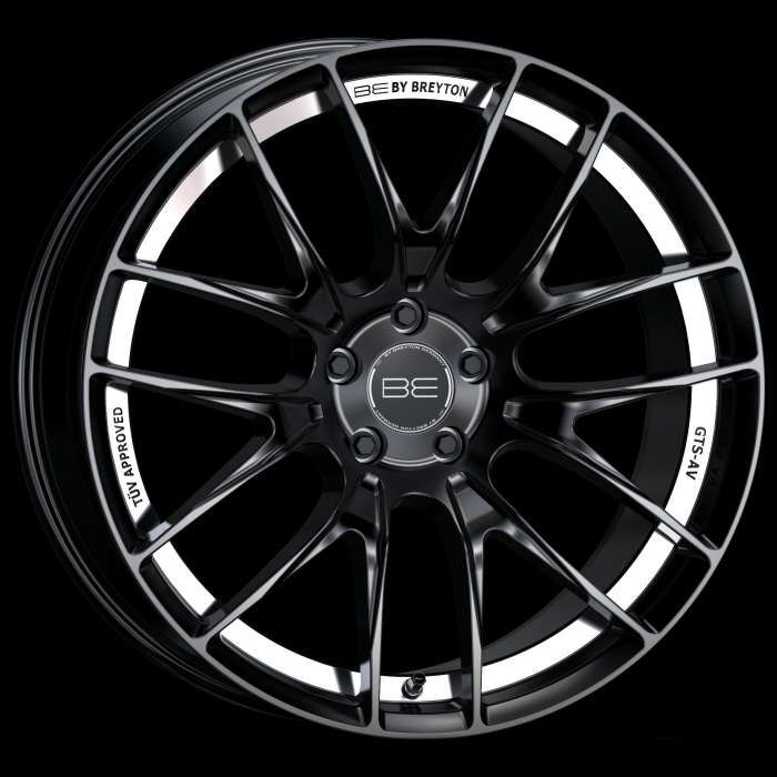BE GTS-AV Matt black polished undercut  Felge 8,0 X 17 - 17 Zoll 5-112 Lochkreis - Beast Performance Fahrzeugtechnik OHG