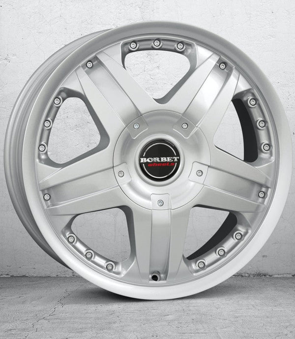 Borbet CWB crystal silver Felge 8x18 Zoll 5x127 Lochkreis - Beast Performance Fahrzeugtechnik OHG