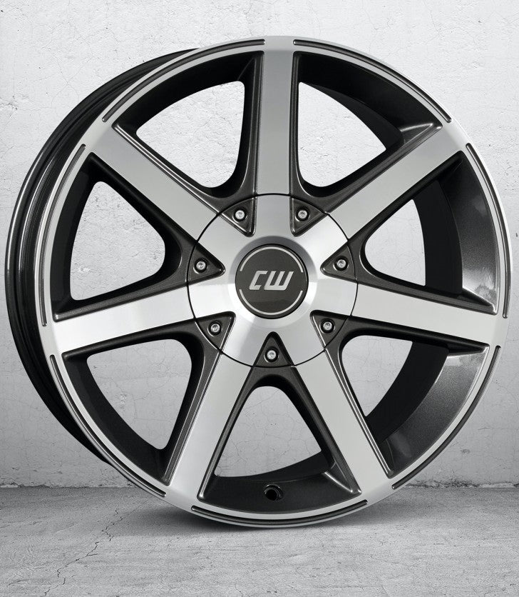 Borbet CWE mistral anthracite glossy polished Felge 8,5x18 Zoll 5x127 Lochkreis - Beast Performance Fahrzeugtechnik OHG