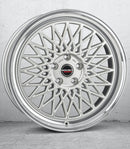 Borbet B silver rim polished Felge 7x17 Zoll 4x100 Lochkreis - Beast Performance Fahrzeugtechnik OHG