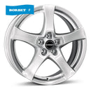 Borbet F brilliant silver Felge 6,5x16 Zoll 5x115 Lochkreis - Beast Performance Fahrzeugtechnik OHG